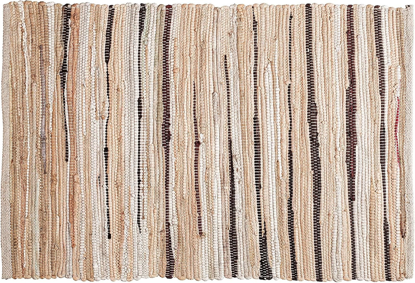 Rug Area Rugs Cotton Linen 2X3 Ft Multicolour Chindi for Livingroom Bedroom Washable Ragrug Reversible Farmhouse Kitchen Runnerrug Carpet Area Runner Mat for Hallway, Entryway