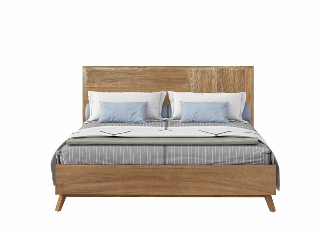Weintraub Solid Wood Platform Bed