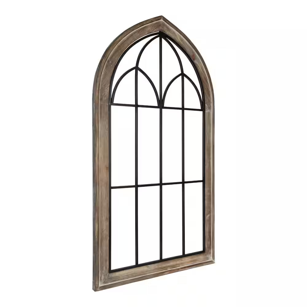 Rennel Wood Rustic Brown Plaque Wall Art