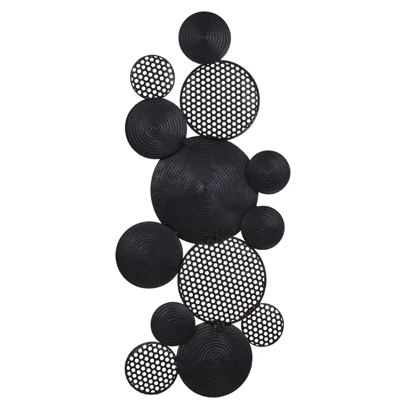 Traditional Abstract Wall Decor on Metal