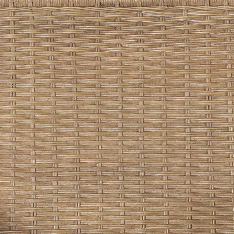 Clearwater Woven Rattan Solid Wood Armchair
