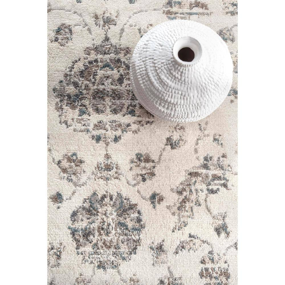 Clarissa Vintage Faded Beige 5 Ft. X 8 Ft. Area Rug