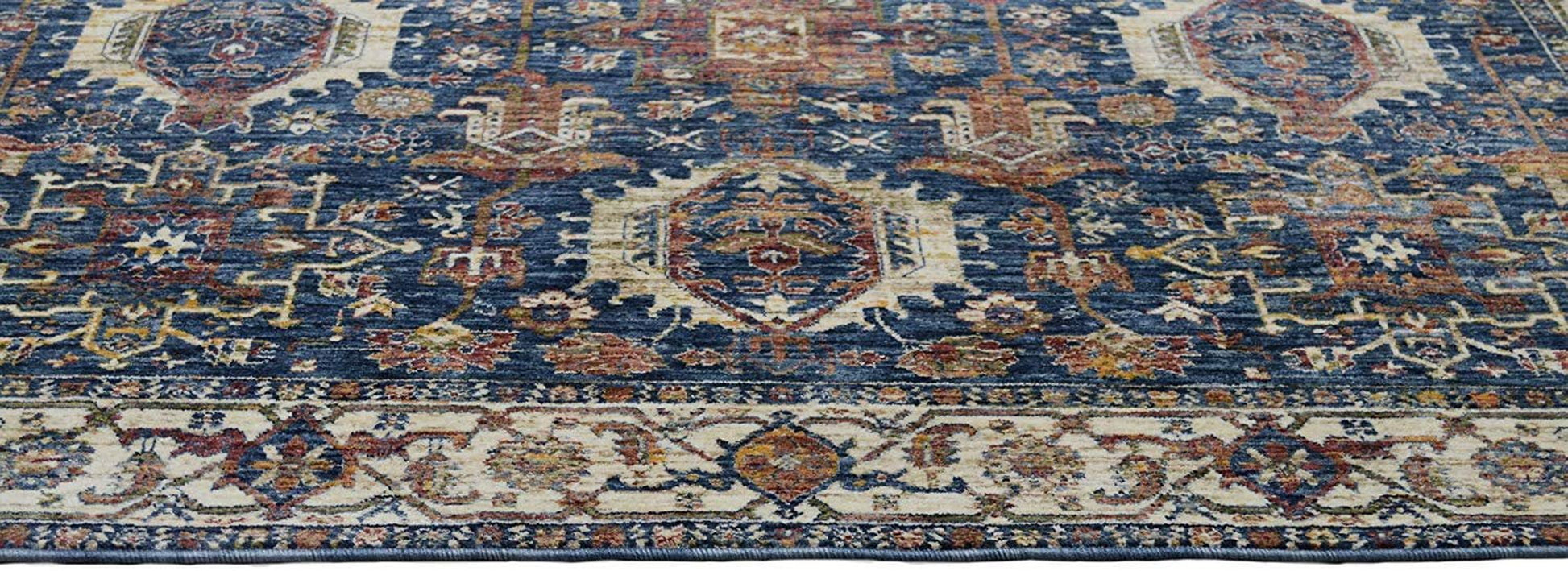 Hr-Persian Rugs/Bijar Pattern/Fashion Home Modern Vintage Rugs-Stone Washed Blue7'9"X 10'