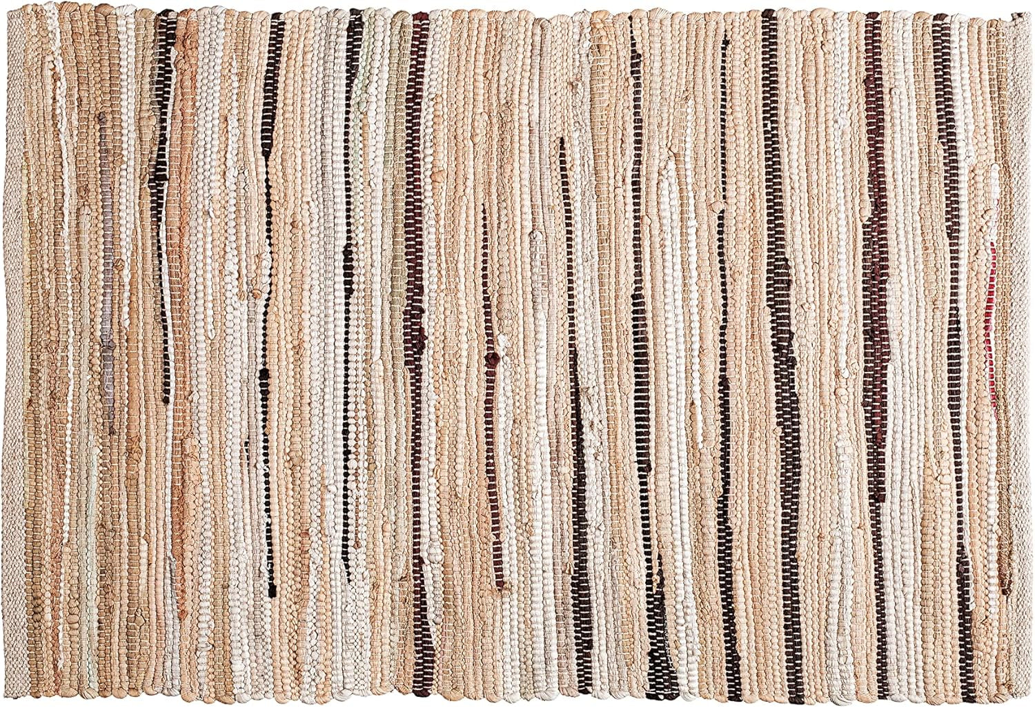 Rug Area Rugs Cotton Linen 2X3 Ft Multicolour Chindi for Livingroom Bedroom Washable Ragrug Reversible Farmhouse Kitchen Runnerrug Carpet Area Runner Mat for Hallway, Entryway