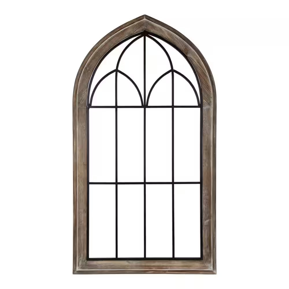 Rennel Wood Rustic Brown Plaque Wall Art