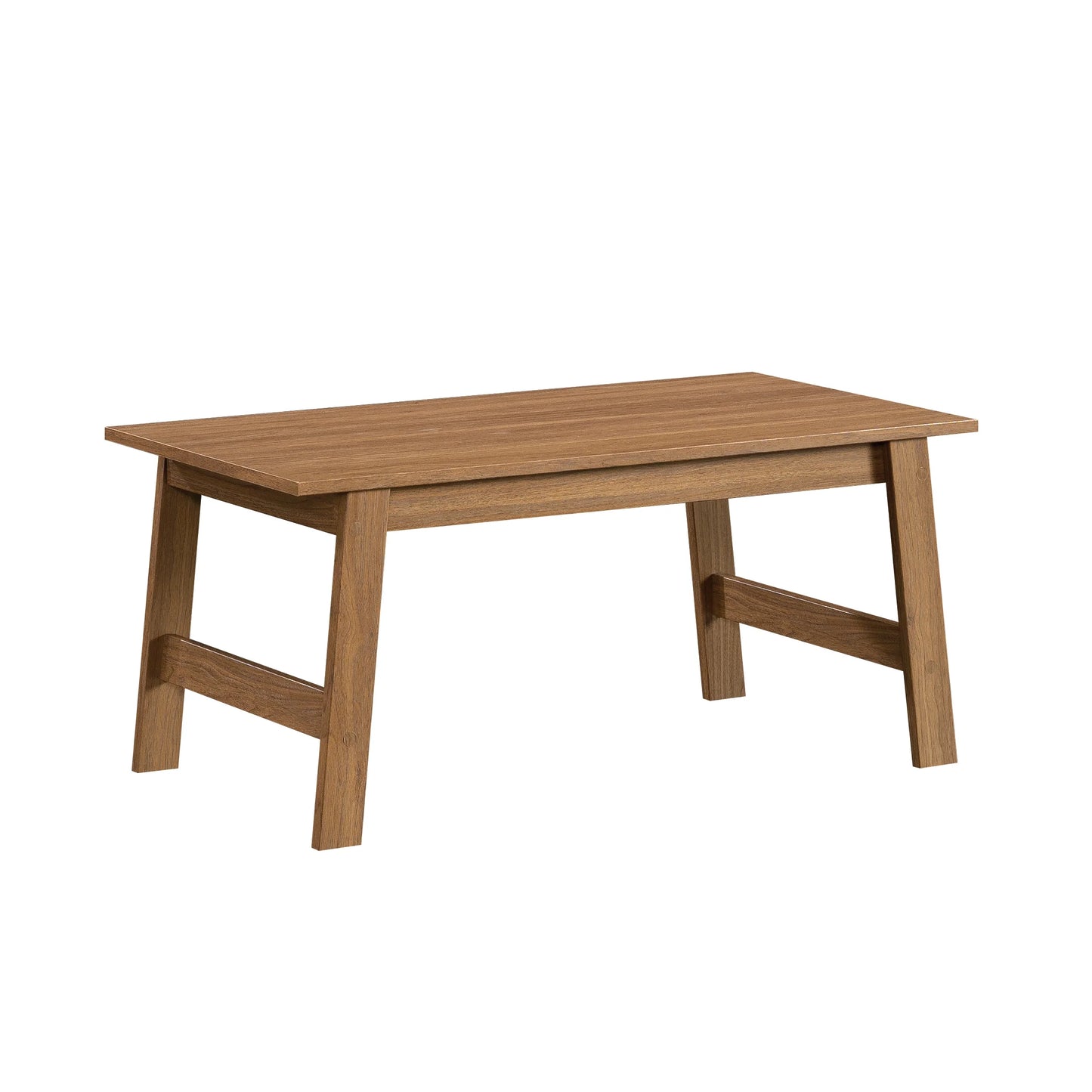 Wood Rectangle Coffee Table, Walnut Finish