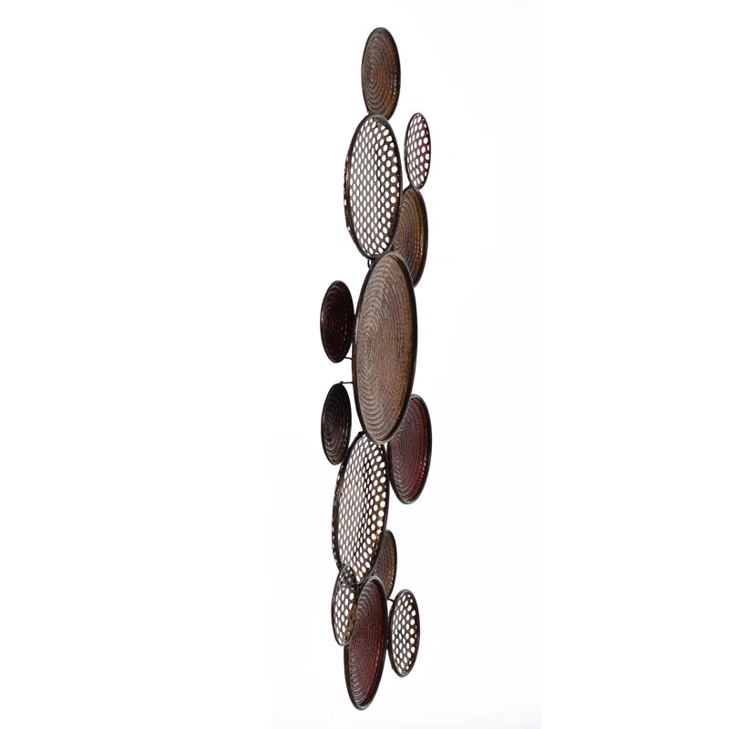 Traditional Abstract Wall Decor on Metal