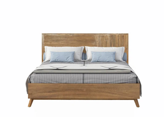 Weintraub Solid Wood Platform Bed