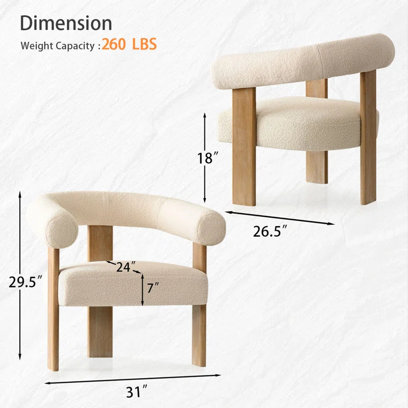 Bledian Upholstered Armchair
