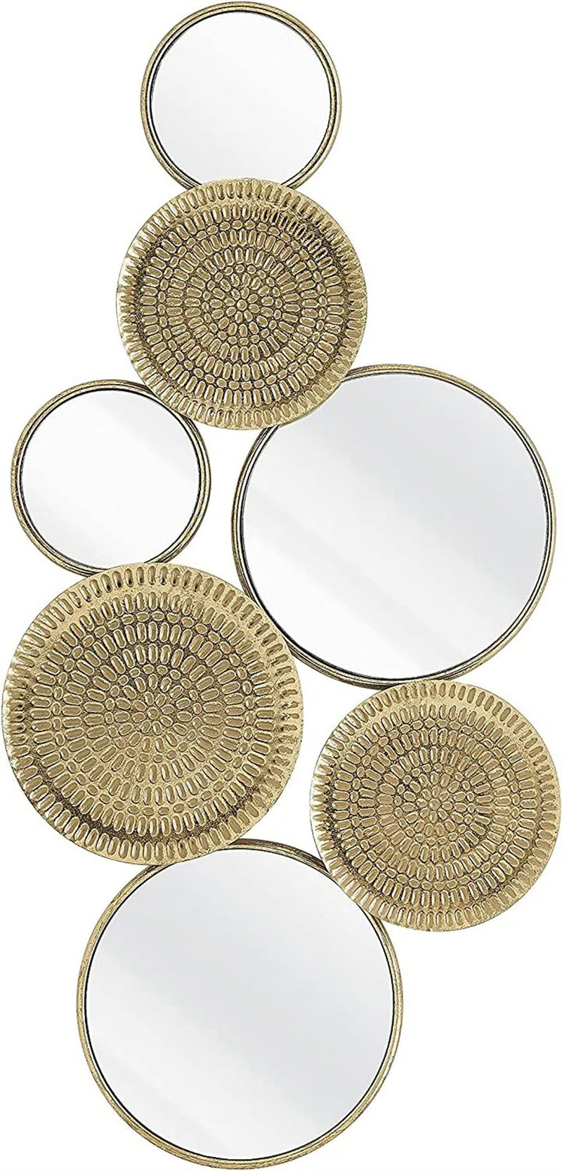 Glam Abstract Wall Decor on Metal