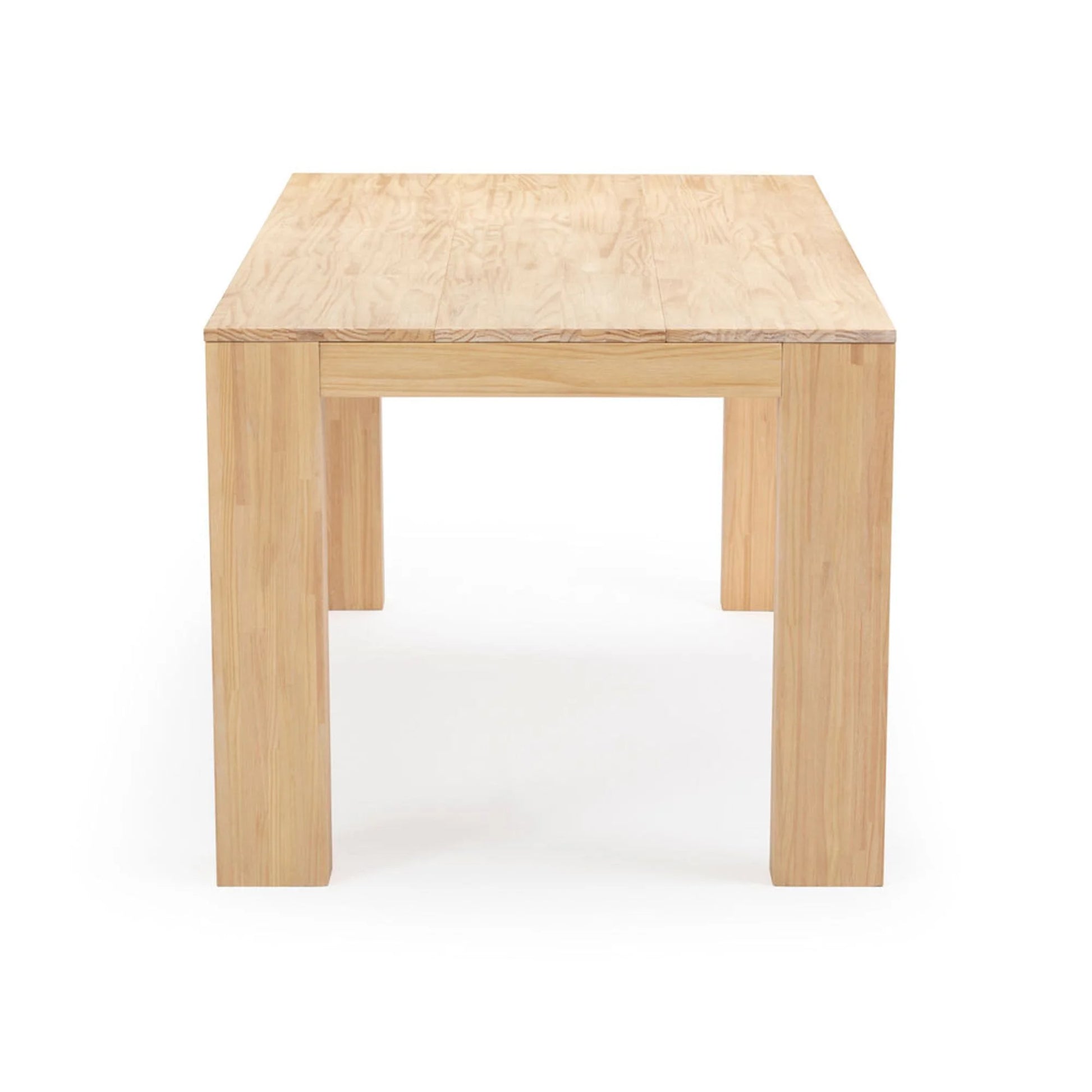 72" Modern Dining Table for 6, Solid Wood Rectangular Dining Table for Kitchen/Dining Room, Blonde Wirebrush
