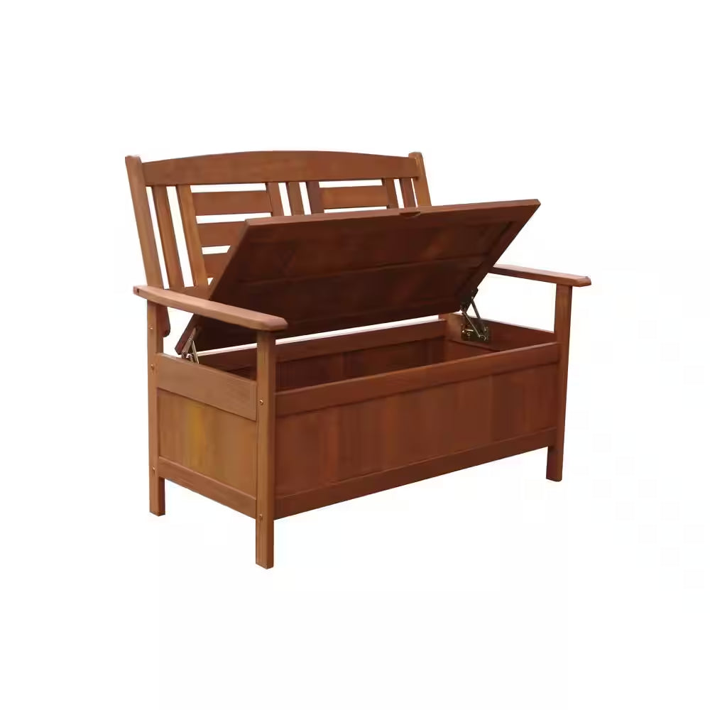 Kalbarri Wood Storage Outdoor Bench Seat