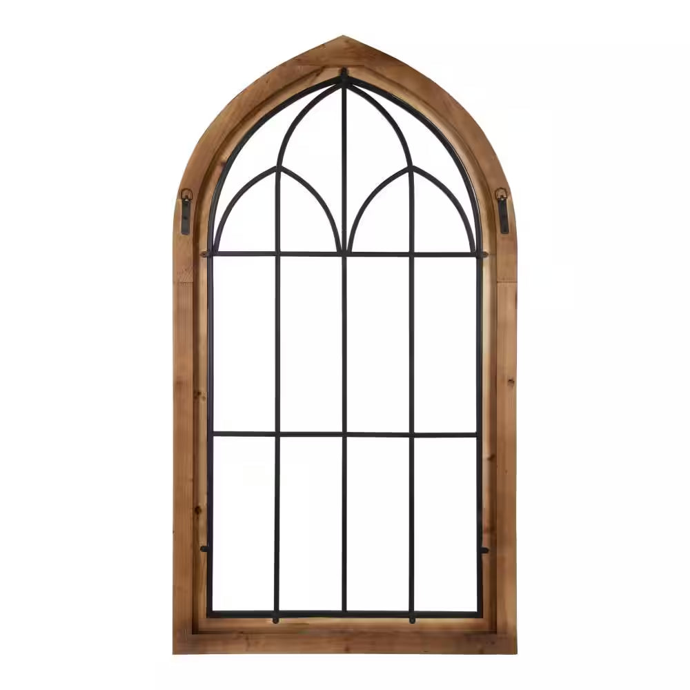 Rennel Wood Rustic Brown Plaque Wall Art